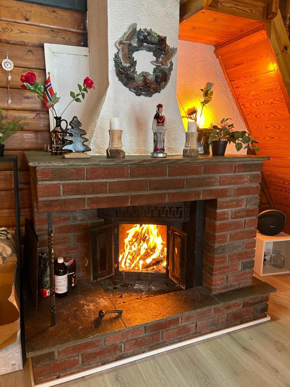 Beautiful Cabin By Mjosa. Villa Stange Buitenkant foto