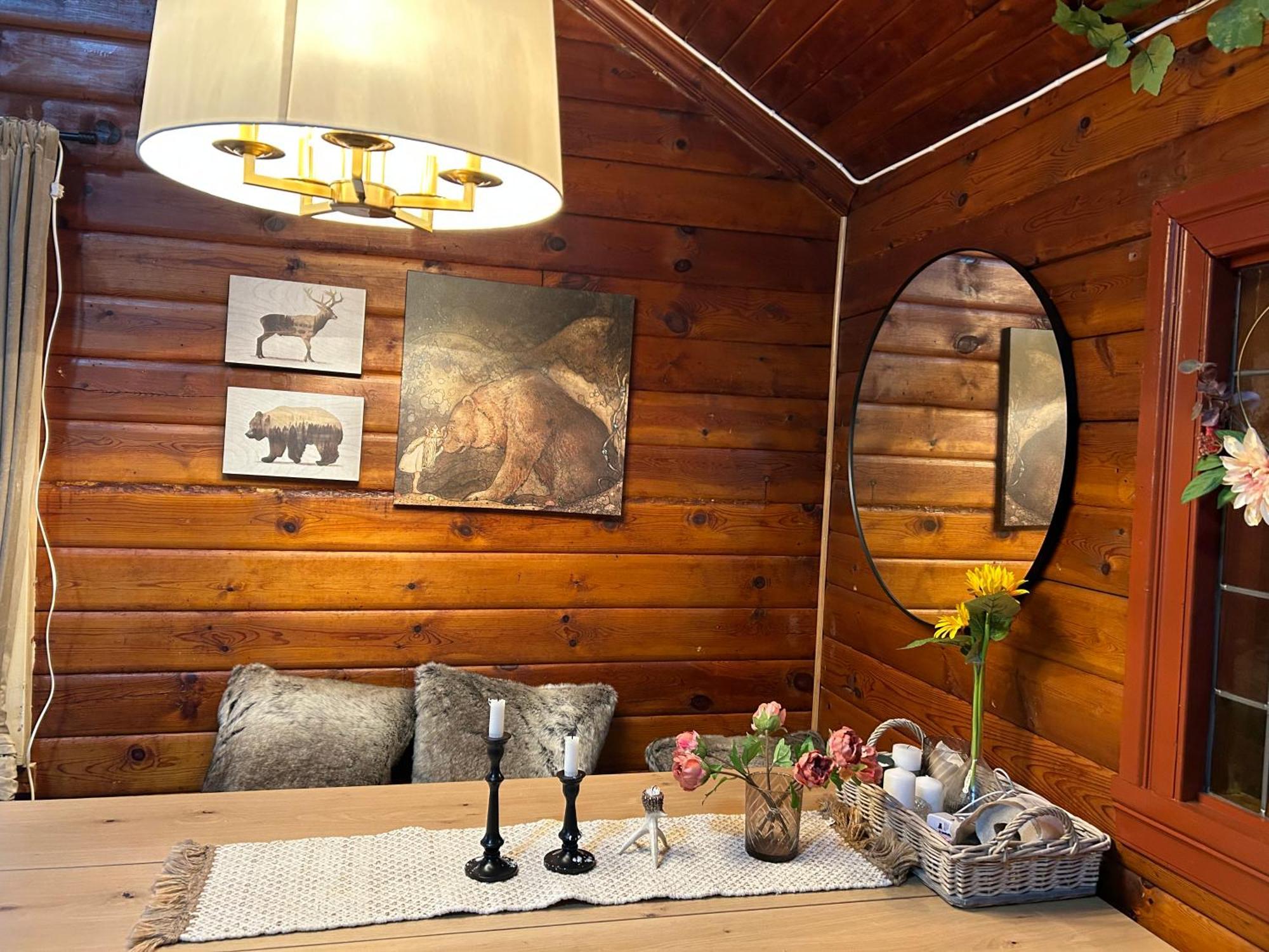 Beautiful Cabin By Mjosa. Villa Stange Buitenkant foto